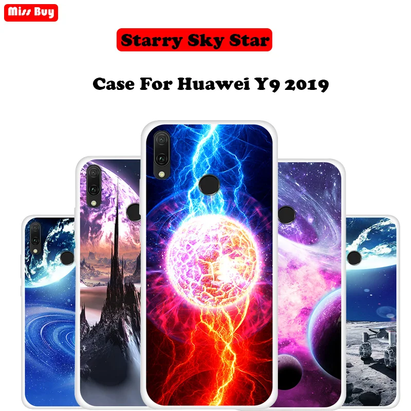 6.5"For Huawei Y9 2019 Case Silicone Cover for Huawei Y9 2019 Fundas Y92019 Slim Starry Sky Stars Planet Print Coque Enjoy 9Plus
6.5"For Huawei Y9 2019 Case Silicone Cover for Huawei Y9 2019 Fundas Y92019 Slim Starry Sky Stars Planet Print Coque Enjoy 9Plus