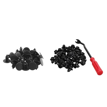 30Pcs 9mm x 8mm Hole Plastic Car Fender Fir Tree Clips Rivets Retainer & 40Pcs 10mm Push-Type Plastic Bumper Fender Flare Fasten
30Pcs 9mm x 8mm Hole Plastic Car Fender Fir Tree Clips Rivets Retainer & 40Pcs 10mm Push-Type Plastic Bumper Fender Flare Fasten