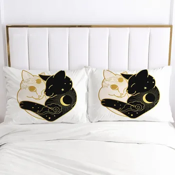 3D Printed Pillowcases Pillow Case Soft Home Chair Decorative Pillow Covers Cover Elephant 50x75cm Glod Black Printed Design
3D Printed Pillowcases Pillow Case Soft Home Chair Decorative Pillow Covers Cover Elephant 50x75cm Glod Black Printed Design