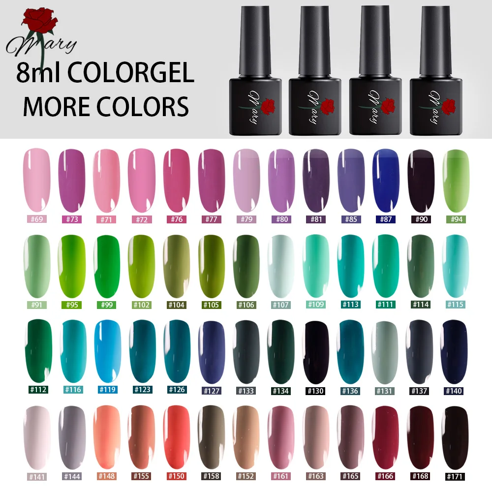 Rosemary Gel Nail Polish For Manicure UV LED Nail Gel Varnish Hybrid Semi Permanent Gel Lacquer Nail Art Design
Rosemary Gel Nail Polish For Manicure UV LED Nail Gel Varnish Hybrid Semi Permanent Gel Lacquer Nail Art Design