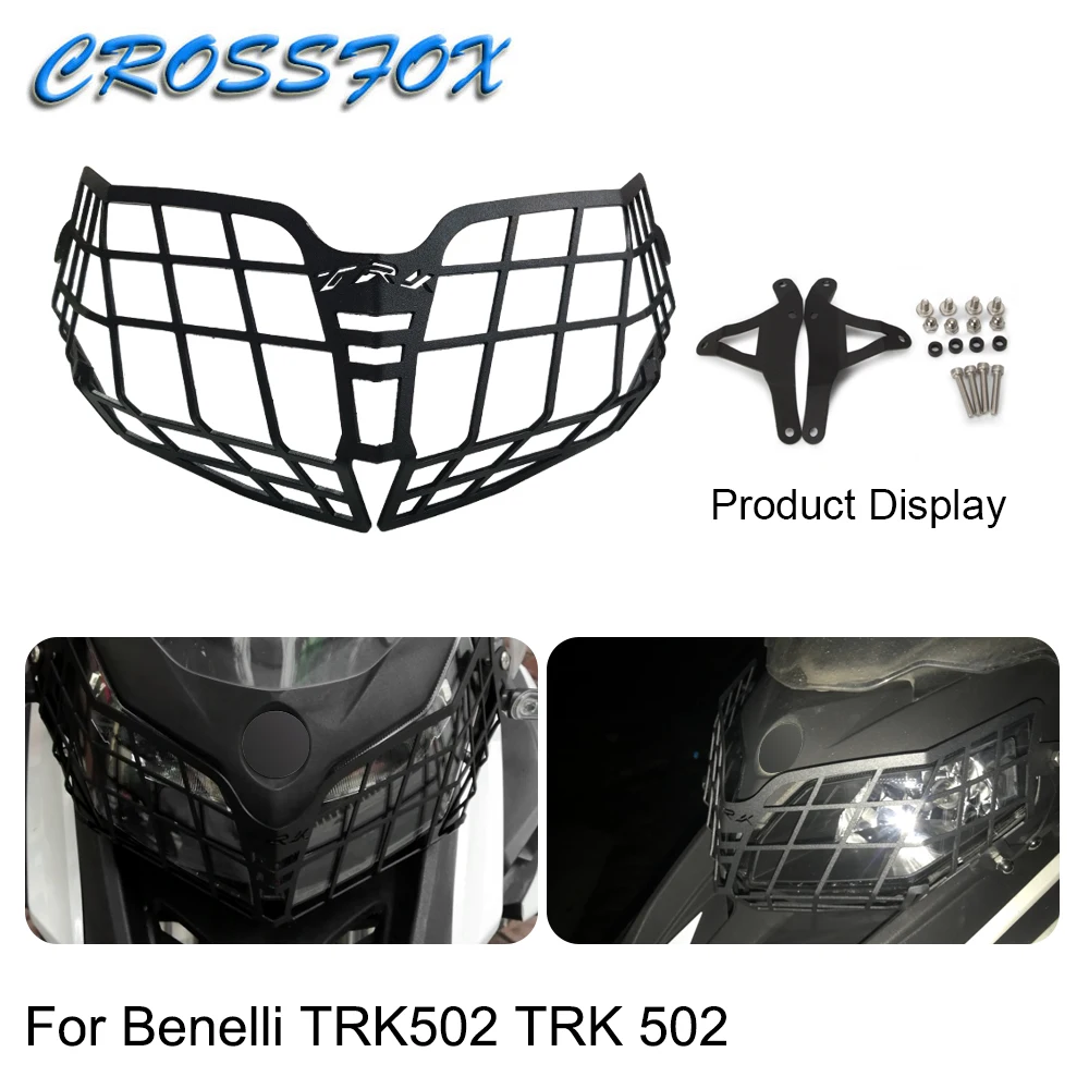 CNC Led Headlight Grill Cover For Benelli TRK502 TRK 502 Motorcycle Side Mount Headlight Grille Guard Cover Light Protector Net
CNC Led Headlight Grill Cover For Benelli TRK502 TRK 502 Motorcycle Side Mount Headlight Grille Guard Cover Light Protector Net