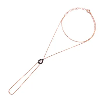 MINT Jewelry 925 Sterling Silver Black Zircon Stone Dainty Design Turkish Handmade Slave Bracelet
MINT Jewelry 925 Sterling Silver Black Zircon Stone Dainty Design Turkish Handmade Slave Bracelet