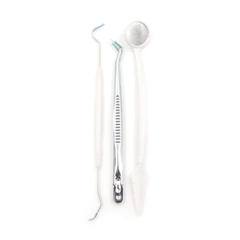 Practical New 3Pcs/Lot Stainless Dental Tool Set Dentist Tooth Clean Hygiene Picks Mirror Kit Home Supply Mouth Care Tool
Practical New 3Pcs/Lot Stainless Dental Tool Set Dentist Tooth Clean Hygiene Picks Mirror Kit Home Supply Mouth Care Tool