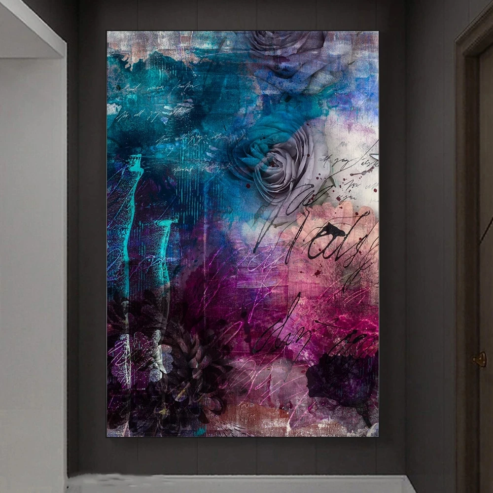 Abstract Purple Flower Watercolour Poster Painting On Canvas Print Nordic Wall Art Graffiti Picture For Living Room Decoration
Abstract Purple Flower Watercolour Poster Painting On Canvas Print Nordic Wall Art Graffiti Picture For Living Room Decoration