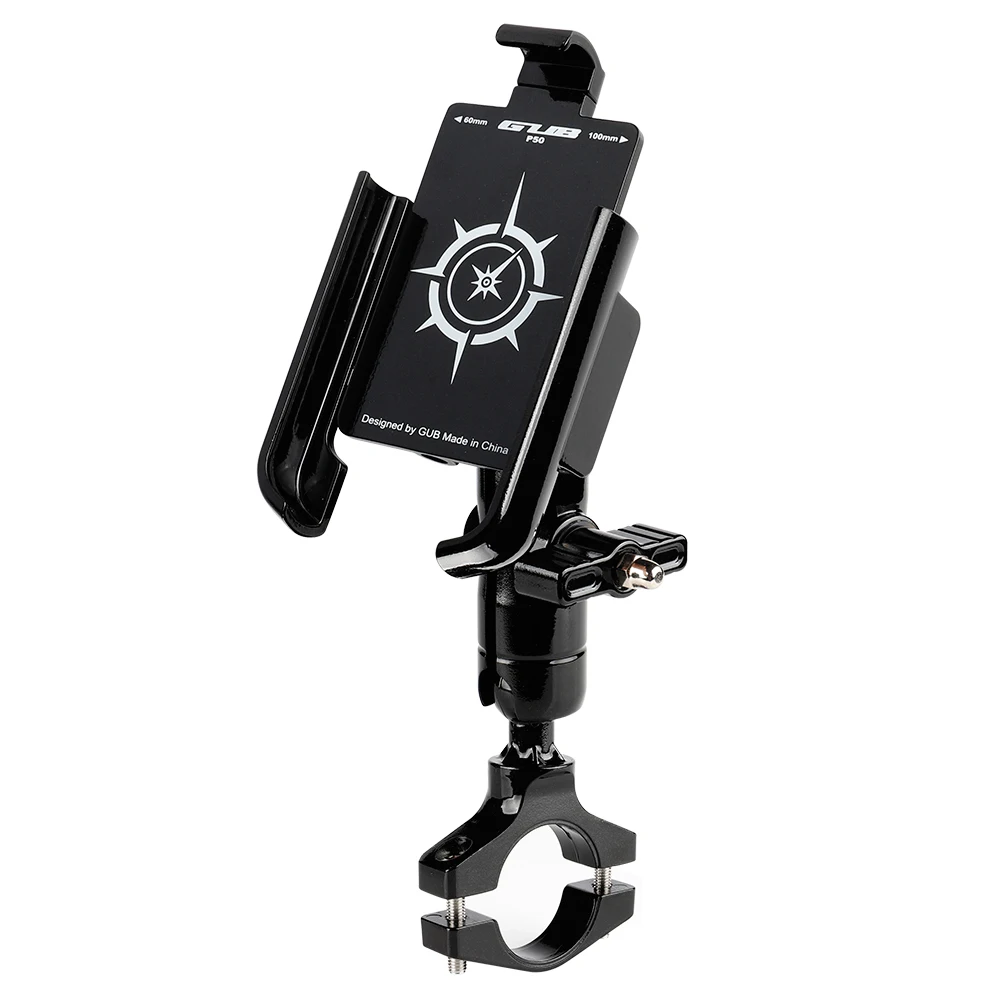 

GUB P50 Motorcycle E-Bike Phone Mount Bicycle Handlebar Cell Phone Holder Universal MTB Road Bike Accessories Smartphone Mount