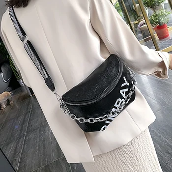 Fashion Women's Leather Waist Bag Zip Large Capacity Shoulder Messenger Bag Waist Belt Chest Bag Fanny Pack
Fashion Women's Leather Waist Bag Zip Large Capacity Shoulder Messenger Bag Waist Belt Chest Bag Fanny Pack