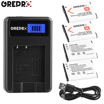 4Pcs NP-BN1 NPBN1 NP BN1 Battery + LCD USB Charger for Sony DSC WX220 WX150 DSC-W380 W390 DSC-W320 W630 TX9 T99 WX5 TX7 TX5
4Pcs NP-BN1 NPBN1 NP BN1 Battery + LCD USB Charger for Sony DSC WX220 WX150 DSC-W380 W390 DSC-W320 W630 TX9 T99 WX5 TX7 TX5