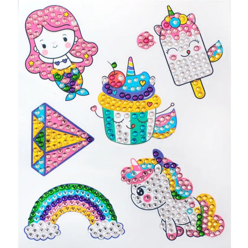 6Pcs Rainbow 5d Diamond Painting Kits Animal Laser Diamond Mosaic Embroidery Cross Stitch Home Decor DIY Craft Kids Gift
6Pcs Rainbow 5d Diamond Painting Kits Animal Laser Diamond Mosaic Embroidery Cross Stitch Home Decor DIY Craft Kids Gift