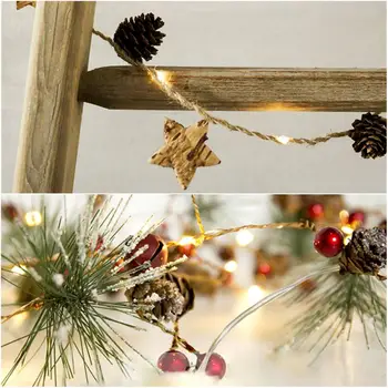 Hight Quality Christmas lights LED copper lights Pine cone String lights for Christmas tree and home decoration
Hight Quality Christmas lights LED copper lights Pine cone String lights for Christmas tree and home decoration