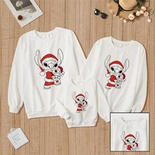 Christmas Gift Stitch Sweatshirt 2021 New Winter Clothes Disney Top Brand Femely Bow On The Whole Family Mother and Daughter Set
Christmas Gift Stitch Sweatshirt 2021 New Winter Clothes Disney Top Brand Femely Bow On The Whole Family Mother and Daughter Set