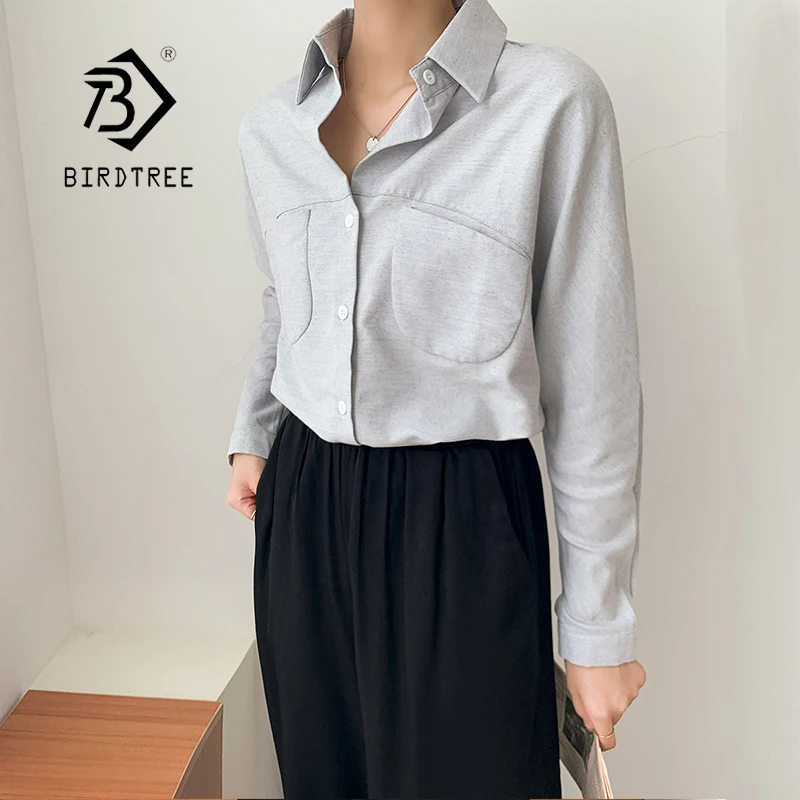 Autumn New Arrival Women Solid Vintage Loose Blouse Turn-Down Collar Button Up Spring Shirts Korean Style Feminina Blusa T98801F
Autumn New Arrival Women Solid Vintage Loose Blouse Turn-Down Collar Button Up Spring Shirts Korean Style Feminina Blusa T98801F