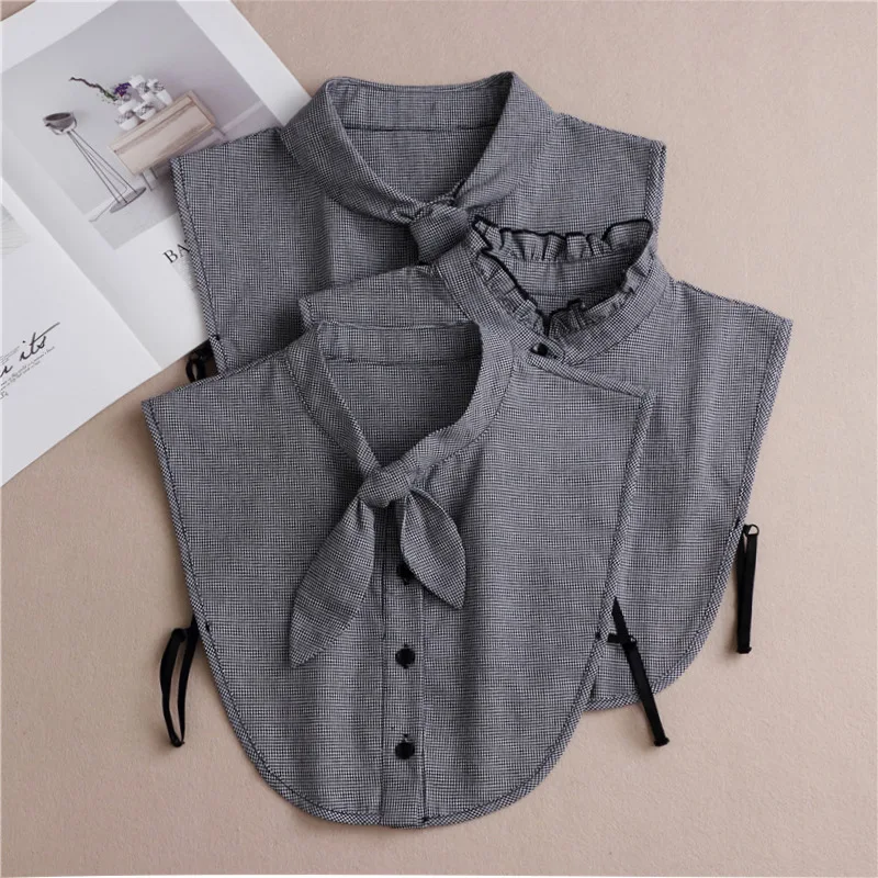 2020 Cotton Bowknots Shirt Fake Collar Tie Women Ladies Detachable False Collar Lapel Blouse Top Removable Clothes Faux Col
2020 Cotton Bowknots Shirt Fake Collar Tie Women Ladies Detachable False Collar Lapel Blouse Top Removable Clothes Faux Col