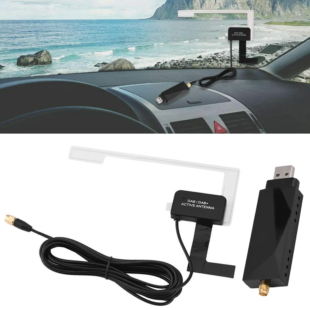 New Arrival 1pc Car DAB + Antenna with USB Adapter Receiver for Android Car Stereo Player
New Arrival 1pc Car DAB + Antenna with USB Adapter Receiver for Android Car Stereo Player