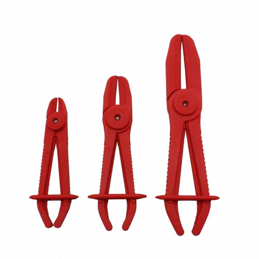 3pc Flexible Hands Free Hose Pliers Pipe Clamp Plier Set Brake Radiator Pliers Set Red For European Car
3pc Flexible Hands Free Hose Pliers Pipe Clamp Plier Set Brake Radiator Pliers Set Red For European Car