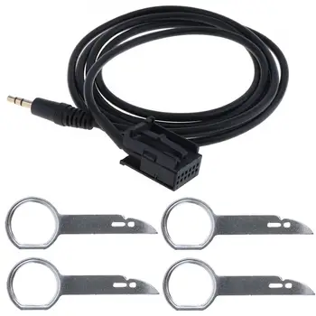 3.5mm Car Auto Interface AUX-in Audio Adapter MP3 Cable with CD Key for Ford MK2/MK3/S-MAX
3.5mm Car Auto Interface AUX-in Audio Adapter MP3 Cable with CD Key for Ford MK2/MK3/S-MAX