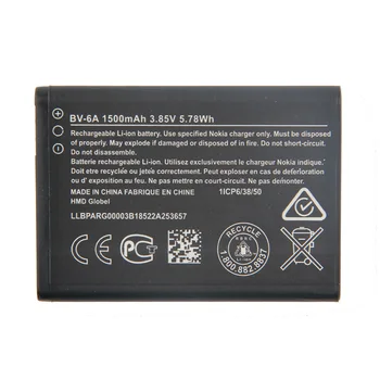 Original BV-6A battery for Nokia Banana 2060 3060 5250 8110 C5-03 1500mAh
Original BV-6A battery for Nokia Banana 2060 3060 5250 8110 C5-03 1500mAh