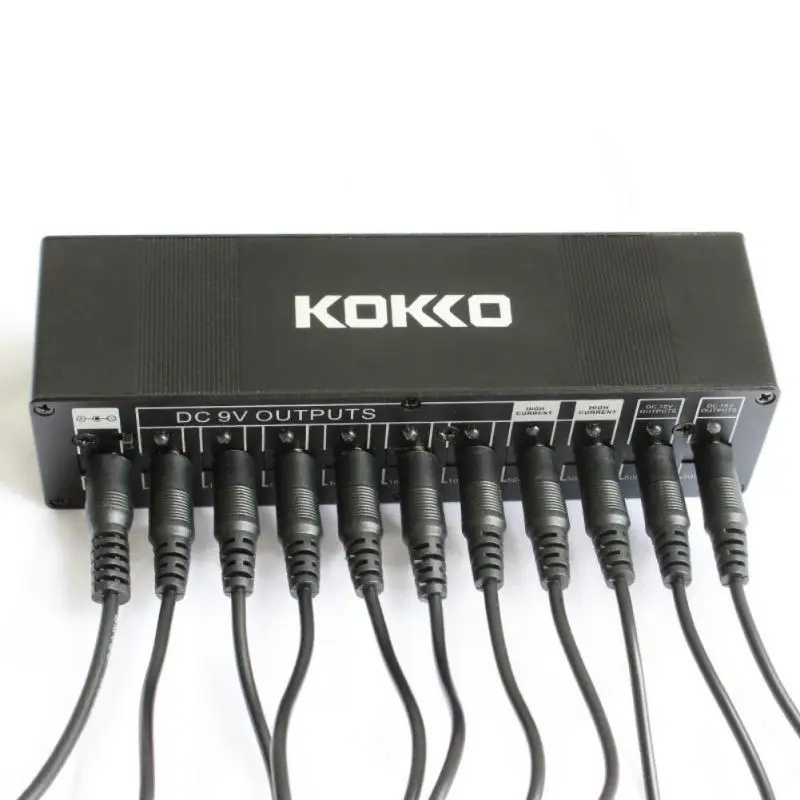 Electric Musical Instruments Practical Durable Guitar Power Supply DC Output 9V 10 Slot
Electric Musical Instruments Practical Durable Guitar Power Supply DC Output 9V 10 Slot