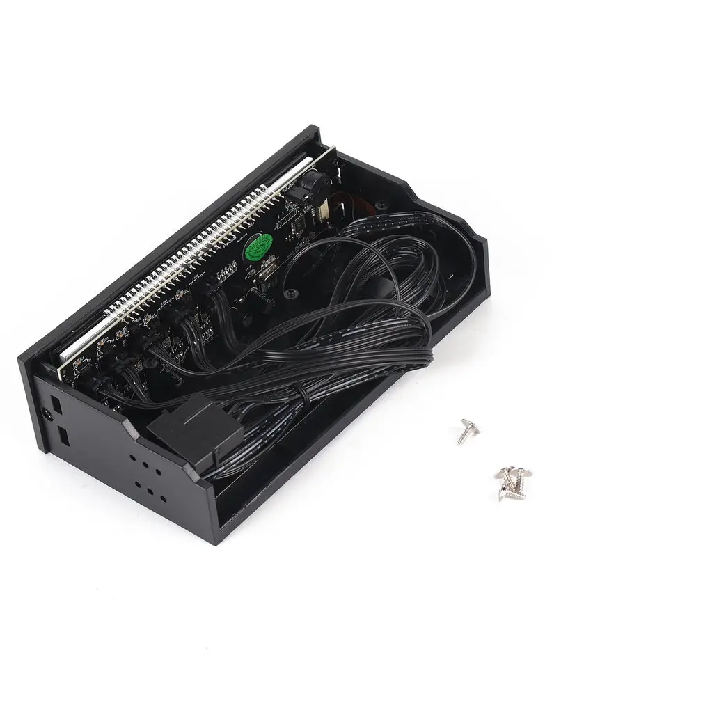 5.25" Drive Bay PC Computer CPU Cooling LCD Front Panel Temperature Controller Fan Speed Control for Desktop Computer
5.25" Drive Bay PC Computer CPU Cooling LCD Front Panel Temperature Controller Fan Speed Control for Desktop Computer