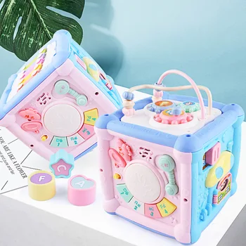 Children's multi-functional building block piano player drum clapper infant education polyhedral wisdom cube educational toy
Children's multi-functional building block piano player drum clapper infant education polyhedral wisdom cube educational toy