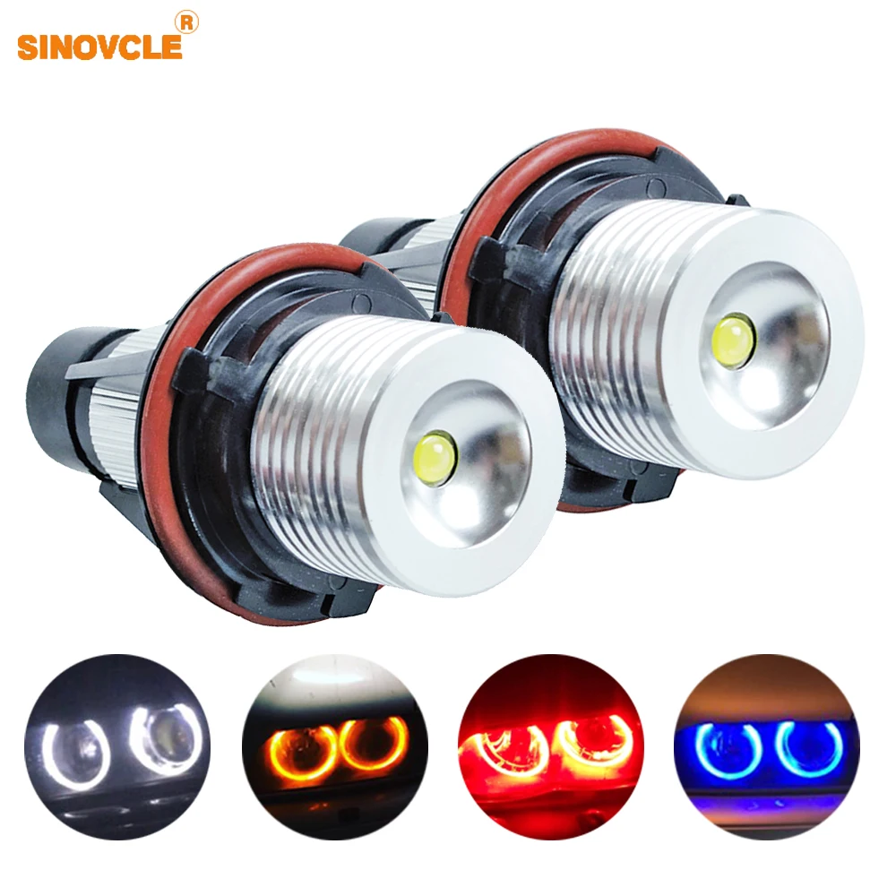 LED Marker 1 Set(2 Pieces) 12V 5W White/Blue/Red/Yellow Angel Eyes Bridgelux Chip for BMW E39 E53 E60 E61 E63 E64 E65
LED Marker 1 Set(2 Pieces) 12V 5W White/Blue/Red/Yellow Angel Eyes Bridgelux Chip for BMW E39 E53 E60 E61 E63 E64 E65