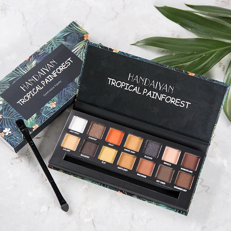 14 Colors Eyeshadow Pallete Eyes Makeup Matte Shimmer Eye Shadow Powder Palette Metallic Shadows Glitter Cosmetics Make up Kit
14 Colors Eyeshadow Pallete Eyes Makeup Matte Shimmer Eye Shadow Powder Palette Metallic Shadows Glitter Cosmetics Make up Kit