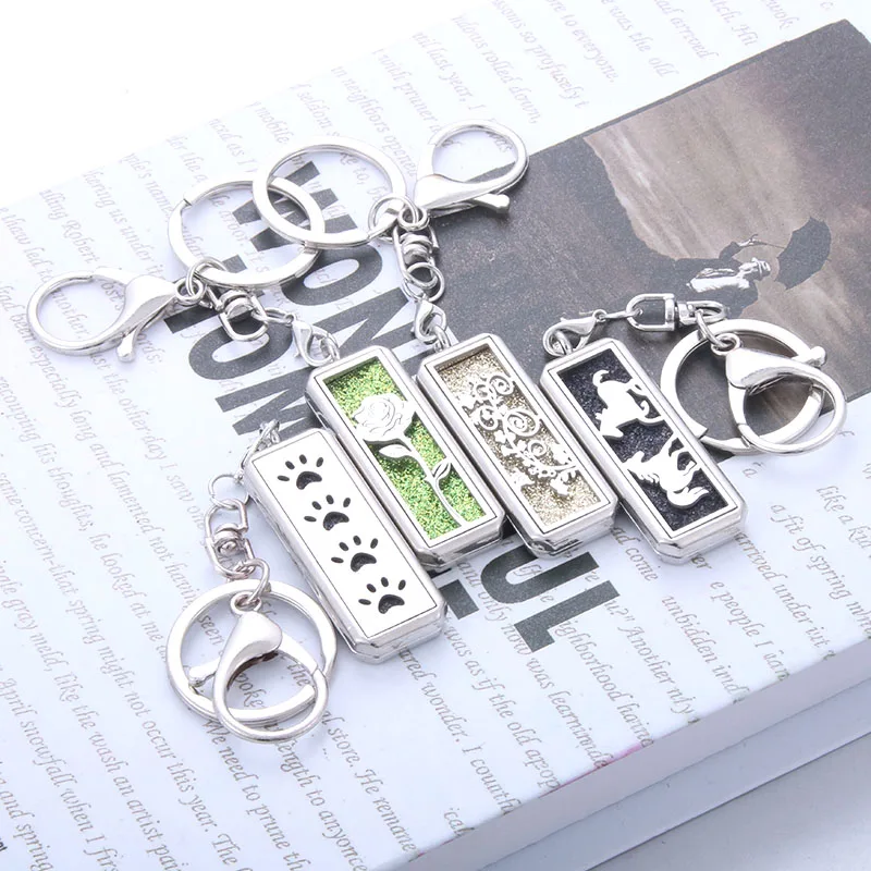 Stainless Steel Footprint Aroma Diffuser Perfume Locket Key Chain Essential Oil Diffuser Key Chain Pendant Couple Gift Locket
Stainless Steel Footprint Aroma Diffuser Perfume Locket Key Chain Essential Oil Diffuser Key Chain Pendant Couple Gift Locket