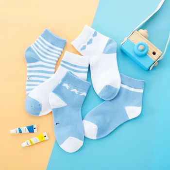 5 Pairs/lot Baby Socks Cotton Cartoon Spring and Autumn 1-9 Years Thin Solid Breathable Sock Boys Girls Short Sports Gift
5 Pairs/lot Baby Socks Cotton Cartoon Spring and Autumn 1-9 Years Thin Solid Breathable Sock Boys Girls Short Sports Gift
