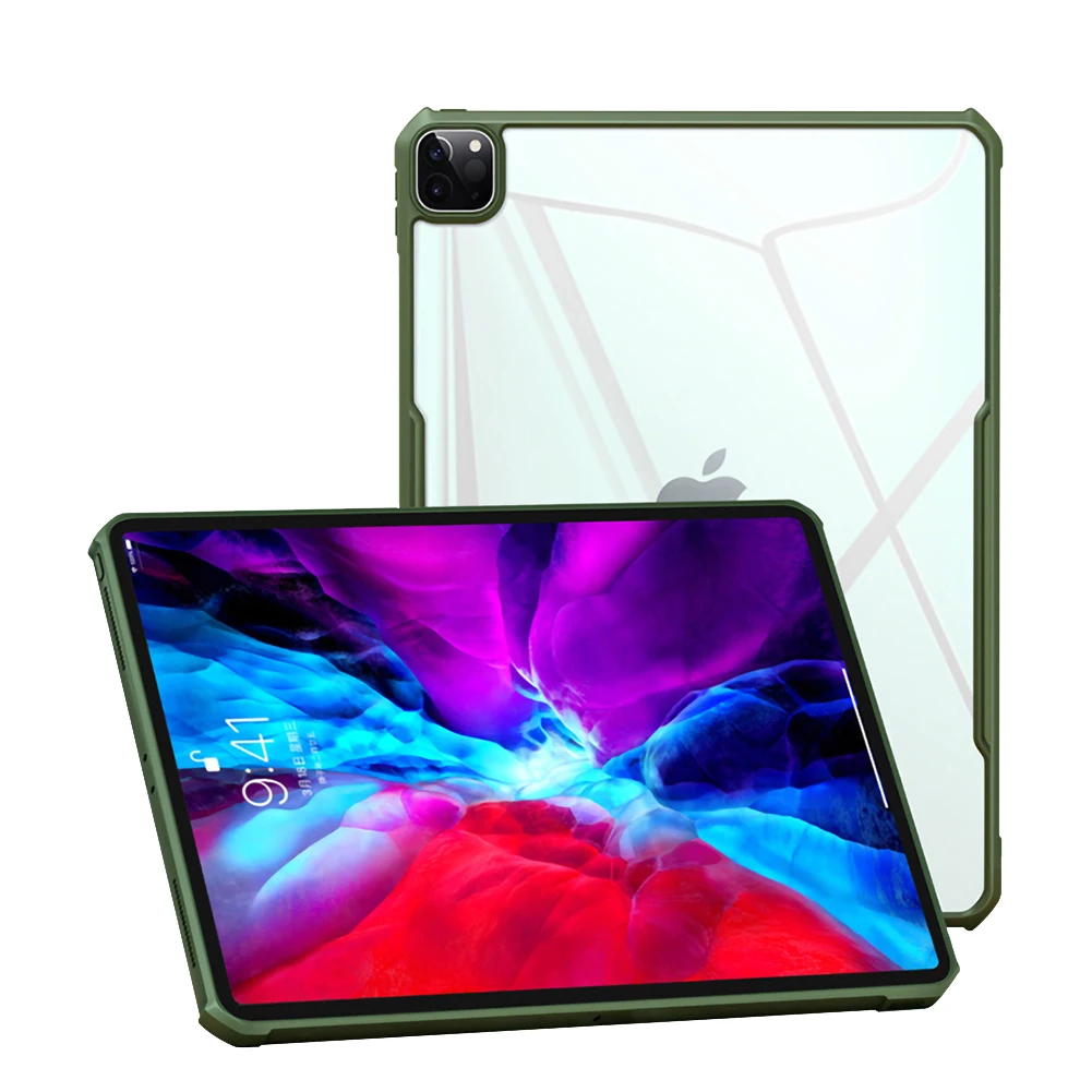 for 2020 iPad Pro 12.9" Case Transparent Clear Cover Ultra Slim Air-Guard Corner Shockproof Shell for iPad Pro 2020 12.9 Armor
for 2020 iPad Pro 12.9" Case Transparent Clear Cover Ultra Slim Air-Guard Corner Shockproof Shell for iPad Pro 2020 12.9 Armor