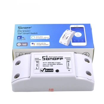 SONOFF Basic R2 Mini DIY Wifi Wireless Smart Light Switch Module APP Remote Control Switch For Smart Home Electrical Switches
SONOFF Basic R2 Mini DIY Wifi Wireless Smart Light Switch Module APP Remote Control Switch For Smart Home Electrical Switches