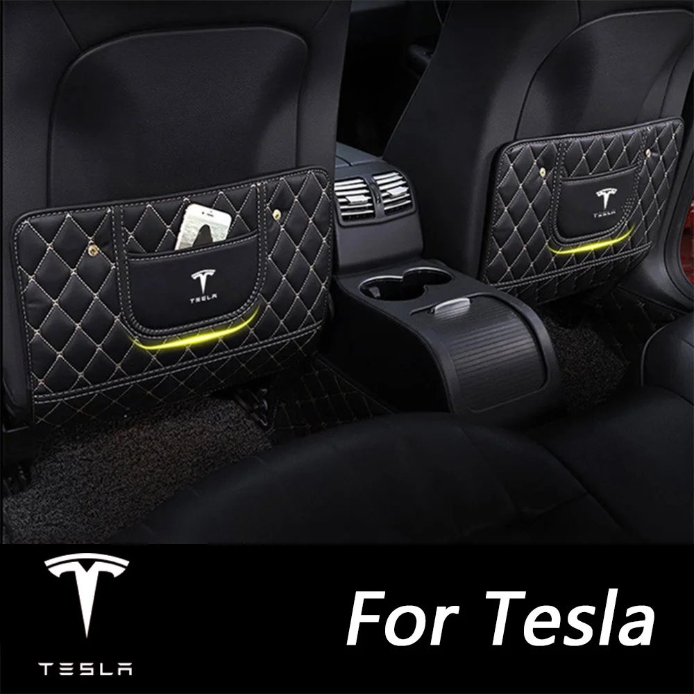 Car Front Seat Back Protector Pad For Tesla Model 3 2017 2018 2019 2020 Auto Seat Side Edge Leather Mat Anti Child Kick Cushion
Car Front Seat Back Protector Pad For Tesla Model 3 2017 2018 2019 2020 Auto Seat Side Edge Leather Mat Anti Child Kick Cushion