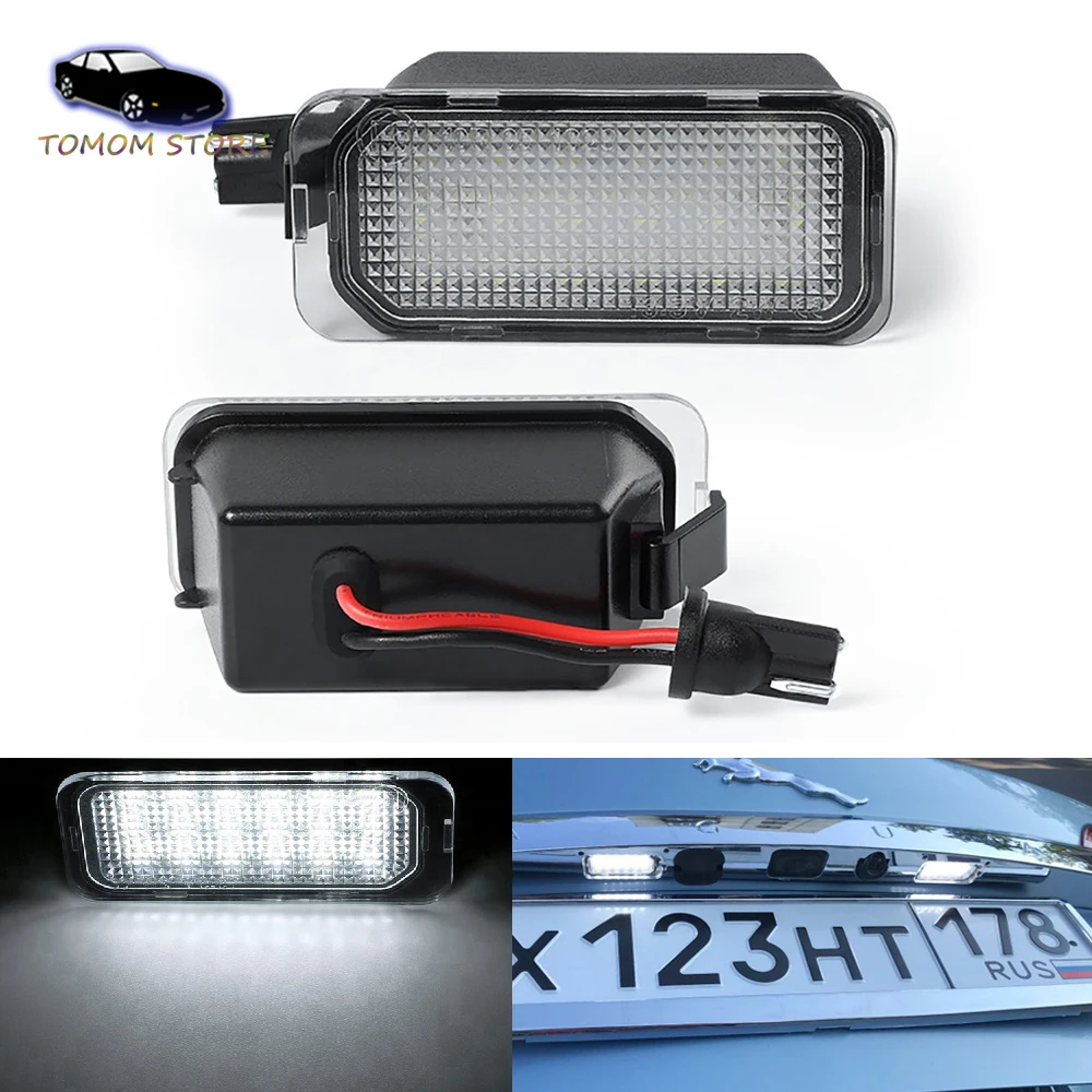 Светодиодный светильник для номерного знака Jaguar 1 пара без ошибок XF X250 XJ X351|light for