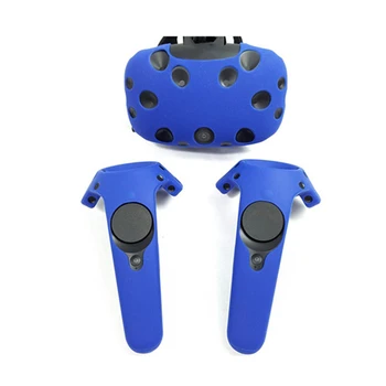 For HTC Vive VR Helmet Silicone Protective Sleeve Handle Controller Anti-sweat Anti-slip Anti-drop Protective Case Cover
For HTC Vive VR Helmet Silicone Protective Sleeve Handle Controller Anti-sweat Anti-slip Anti-drop Protective Case Cover