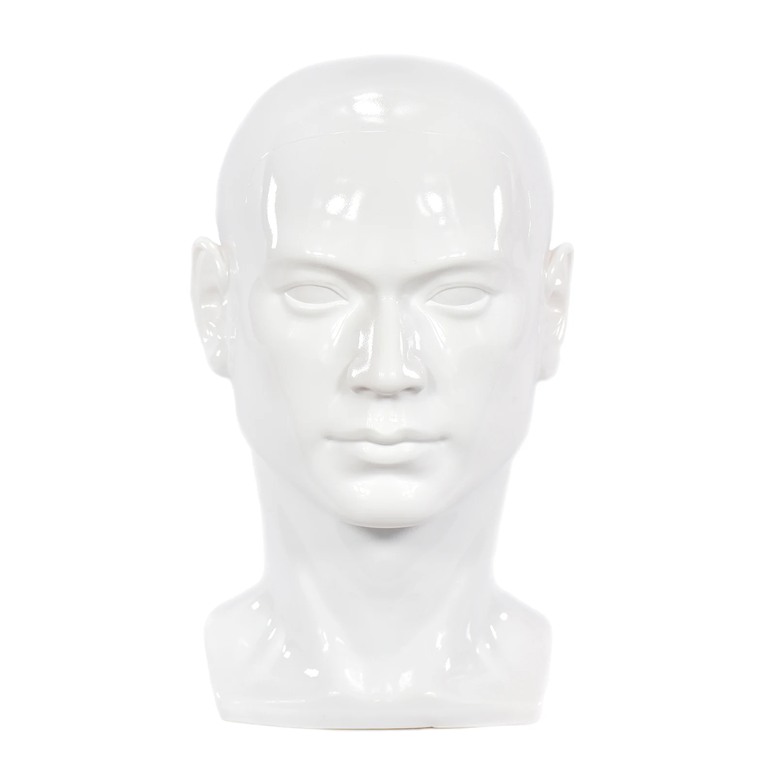 PVC Male Mannequin Head Realistic Man Dummy Wig Mannequin for Hat Sunglass Headset Display Stand Manikin Head Model PVC Male Mannequin Head Realistic Man Dummy Wig Mannequin for Hat Sunglass Headset Display Stand Manikin Head Model