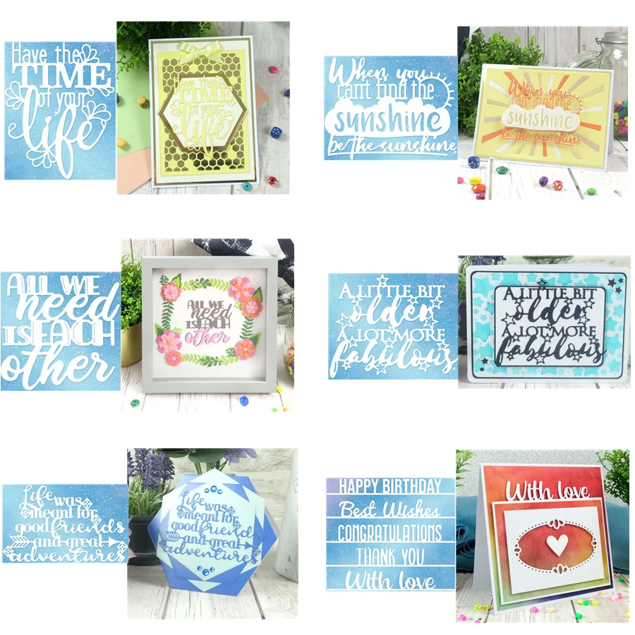 Elegant Words With Featured Letters Best Wishes Metal Cutting Dies For DIY Scrapbooking Album Paper Cards Make A Graceful Cards
Elegant Words With Featured Letters Best Wishes Metal Cutting Dies For DIY Scrapbooking Album Paper Cards Make A Graceful Cards