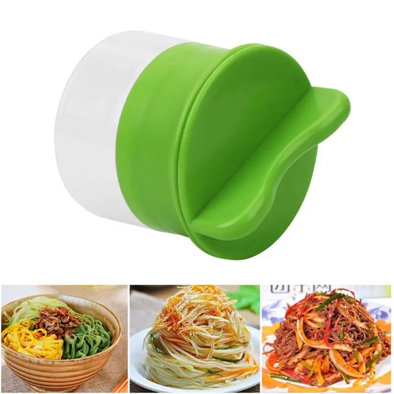 Multifunction Vegetables Spiralizer Cutter with Non-slip Handle Spiral Slicer Creates Infinite Spaghetti Practical Household Kit
Multifunction Vegetables Spiralizer Cutter with Non-slip Handle Spiral Slicer Creates Infinite Spaghetti Practical Household Kit