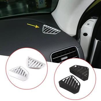 2 pcs ABS Carbon fiber/Chrome Dashboard Side Air Outlet Frame Trim For Mercedes Benz GLE GLE Class GLE 350 450 2020 Accessories 
2 pcs ABS Carbon fiber/Chrome Dashboard Side Air Outlet Frame Trim For Mercedes Benz GLE GLE Class GLE 350 450 2020 Accessories
