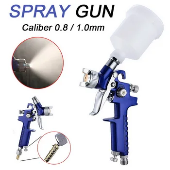 0.8mm/1.0mm Nozzle H-2000 Professional HVLP Spray Gun Mini Air Paint Spray Gun Airbrush For Painting Car Coated Furniture Repair 
0.8mm/1.0mm Nozzle H-2000 Professional HVLP Spray Gun Mini Air Paint Spray Gun Airbrush For Painting Car Coated Furniture Repair