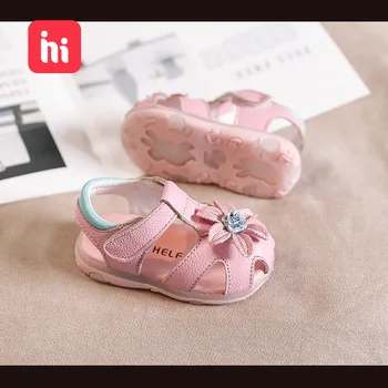 HIPAC Sandals Girls Baby Shoes Infant Slip Soft-Sole Spring And Autumn Princess Shoes Small Children Toddler Shoes
HIPAC Sandals Girls Baby Shoes Infant Slip Soft-Sole Spring And Autumn Princess Shoes Small Children Toddler Shoes