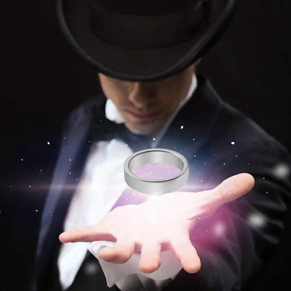 Mini Silver Strong Magnetic Magic Ring Strong Magnetic Magnet Ring Coin Finger Magician Trick Props Show Tool Magic Trick Toy
Mini Silver Strong Magnetic Magic Ring Strong Magnetic Magnet Ring Coin Finger Magician Trick Props Show Tool Magic Trick Toy