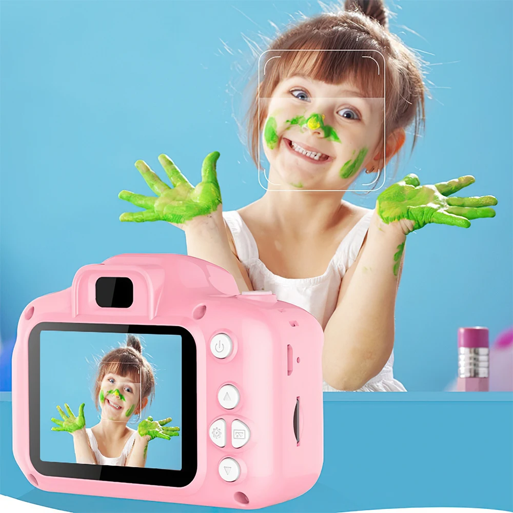 TRAVOR Mini Kids Camera Digital HD 1080P Photo Camera Toys For Children Video Recorder Camcorder DV Video Gift 32 GB TF Card TRAVOR Mini Kids Camera Digital HD 1080P Photo Camera Toys For Children Video Recorder Camcorder DV Video Gift 32 GB TF Card