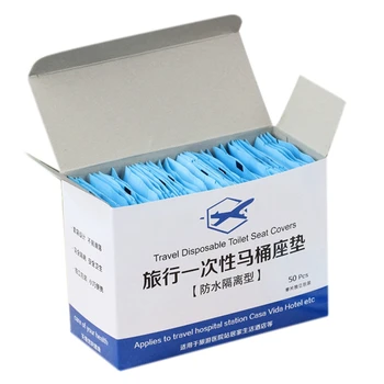 50Pcs/Lot Disposable Toilet Cover for Convenient Environmental Protection, Prevention Of Skin Diseases, Infectious Diseases, Cro
50Pcs/Lot Disposable Toilet Cover for Convenient Environmental Protection, Prevention Of Skin Diseases, Infectious Diseases, Cro