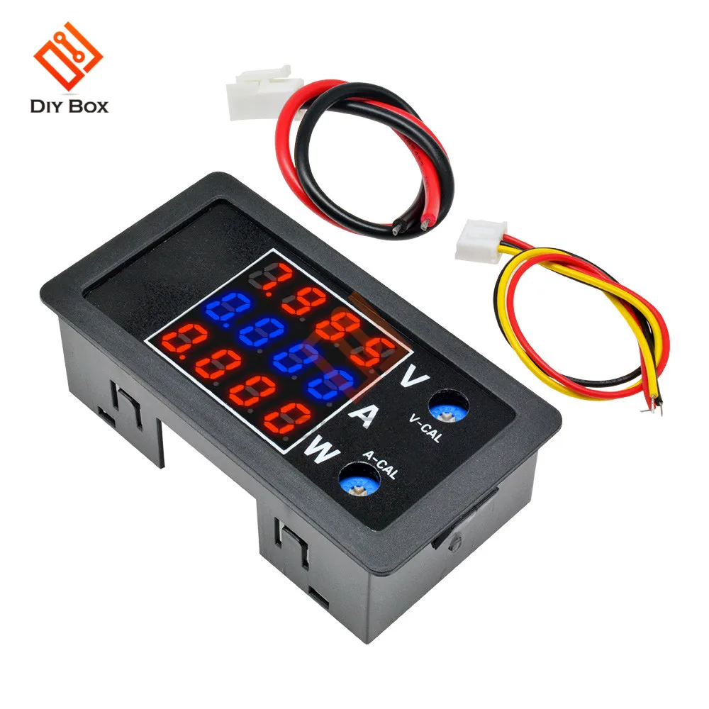 1000W 4 Digital High Precision Voltmeter Ammeter Wattmeter Tester Detector DC 100V 10A LCD Display Voltage Current Power Meter
1000W 4 Digital High Precision Voltmeter Ammeter Wattmeter Tester Detector DC 100V 10A LCD Display Voltage Current Power Meter