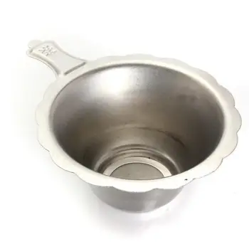 High Quality Stainless Steel Double-layer Fine Mesh Tea Strainer Sieve Tea Leaf Spice Funnel Filter Kitchen Tools Dropship TSLM1
High Quality Stainless Steel Double-layer Fine Mesh Tea Strainer Sieve Tea Leaf Spice Funnel Filter Kitchen Tools Dropship TSLM1