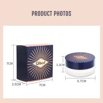 Breathable Loose Powder 24Hours Not Fade Anti-drying Waterproof Oil-control Even Skin Color Makeup Setting Powder
Breathable Loose Powder 24Hours Not Fade Anti-drying Waterproof Oil-control Even Skin Color Makeup Setting Powder