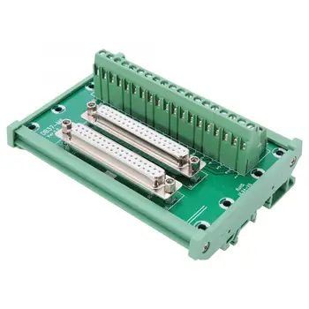 DB37-M6 Double Female Head DIN Rail Mount Interface Module Terminal Block Board Connector for Electrical Connecting
DB37-M6 Double Female Head DIN Rail Mount Interface Module Terminal Block Board Connector for Electrical Connecting
