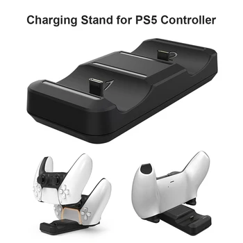 For PS5 1.5A Dual USB C Charging Cradle Dock Station PS5 Wireless Controller DualSense Charging Cradle Fsst Charger for PS5 
For PS5 1.5A Dual USB C Charging Cradle Dock Station PS5 Wireless Controller DualSense Charging Cradle Fsst Charger for PS5