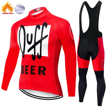 2020 Duff beer Cycling jersey Winter Thermal Fleece bretele ciclismo masculino cycling pants Men Outdoor 20D gel winter pants
2020 Duff beer Cycling jersey Winter Thermal Fleece bretele ciclismo masculino cycling pants Men Outdoor 20D gel winter pants