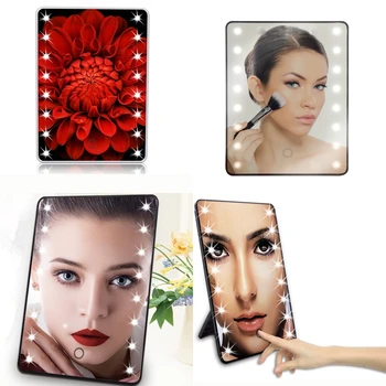 Make-up mirror with 16 LED Lights Touch Screen Cosmetic Mirror Bright Adjustable USB Cable Or Batteries Tabletop Mirror Bathroom
Make-up mirror with 16 LED Lights Touch Screen Cosmetic Mirror Bright Adjustable USB Cable Or Batteries Tabletop Mirror Bathroom