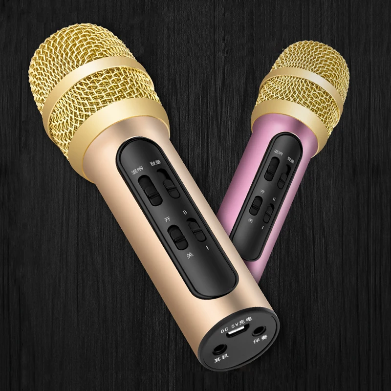 Microfone Portable Professional Karaoke Condenser Microphone Sing Recording Live For Mobile Phone Computer With ECHO Sound Card
Microfone Portable Professional Karaoke Condenser Microphone Sing Recording Live For Mobile Phone Computer With ECHO Sound Card