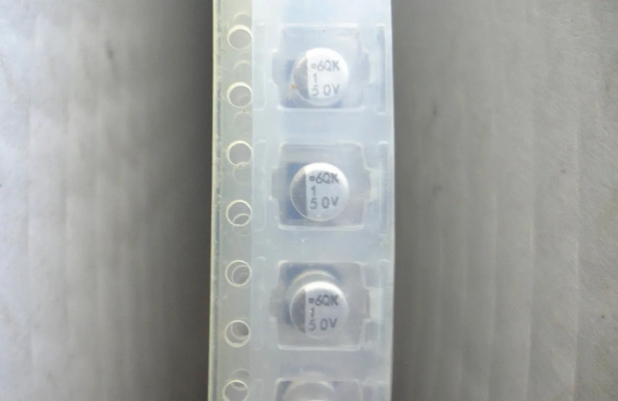 50 шт./100 шт. NIPPON MVK в 1 мкф 4x5 5 мм SMD алюминиевый электролитический конденсатор мкФ NCC